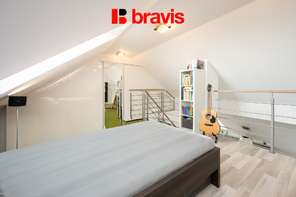 Prodej moderního bytu 2+kk s galerií, ul.  Višňová, Moravany u Brna, terasa, garáž, park. stání, 124 m²