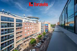 Pronájem bytu 1+kk, ulice Příkop, novostavba, klimatizace, sklep