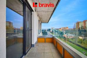 Pronájem bytu 1+kk, ul. Koperníkova, Brno - Židenice, terasa, zařízený