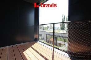 Pronájem luxusní novostavby bytu 3+kk, ul. Neumannova, Brno-Masarykova čtvrť, balkon, garážové stání