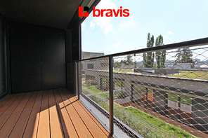 Pronájem luxusní novostavby bytu 3+kk, ul. Neumannova, Brno-Masarykova čtvrť, balkon, garážové stání