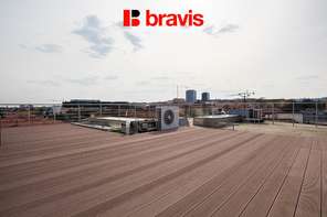 Pronájem mezonetu s nádherným výhledem na Brno a dispozicí 3+kk, Brno - Ponava, ulice Domažlická, terasa, balkon, sklep, klimatizace, kinoplátno a úklid dvakrát měsíčně v ceně