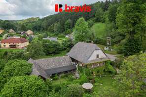 Prodej RD 4+1 - roubenky, obec Radiměř (okr. Svitavy), zahrada, vinný sklep