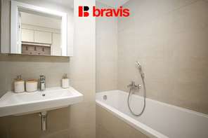 Studio for rent 2+kk, Diorit residence, Brno - Komín, garage, garden, new building