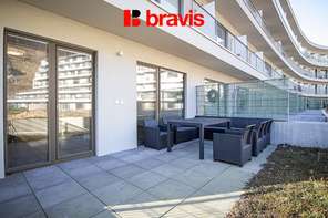 Studio for rent 2+kk, Diorit residence, Brno - Komín, garage, garden, new building