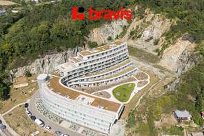 Pronájem ateliéru 2+kk, rezidence Diorit, Brno - Komín, garážové stání, zahrádka, novostavba