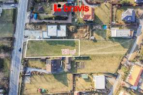 Prodej stavebního pozemku 1 218 m², ul. Jihlavská, Velká Bíteš