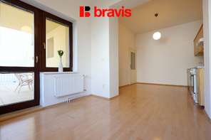 Pronájem prostorného bytu 3+kk, 80 m², ul. Ludmily Konečné, Brno - Štýřice, terasa do vnitrbloku