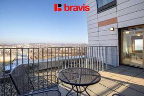 Sale of a Luxury 3+kk Apartment with Terrace in AZ Tower, Two Parking Spaces Included