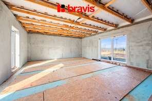 Prodej rozestavěného rodinného domu 150 m², obec Prusy-Boškůvky