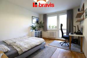 Pronájem bytu 2+1, Brno - Kohoutovice, ulice Borodinova, zařízený, balkon, sklep