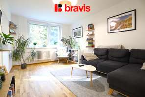 Pronájem bytu 2+1, Brno - Kohoutovice, ulice Borodinova, zařízený, balkon, sklep