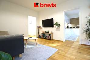 Pronájem bytu 2+1, Brno - Kohoutovice, ulice Borodinova, zařízený, balkon, sklep