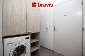 Pronájem bytu 1+1, Brno - Staré Brno, ul. Křížová, zařízený, klidný vnitroblok v blízkosti Mendlova náměstí