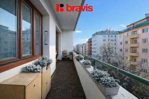 Apartment for rent 2+1, Brno - Veveří, Bayerova street, loggia, balcony, dressing room