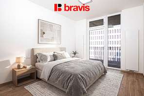 Prodej bytu 3+kk, Palác Trnitá, ul. Placzkova, novostavba, garážové stání, terasa