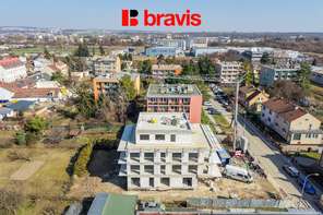 Prodej nadstandardního, moderního bytu 1+kk, 40,3 m², krásná zahrada 35,7 m², sklep, Brno - Horní Heršpice