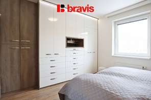 Prodej bytu 3+kk, Šlapanice u Brna, ulice Brněnská Pole, klimatizace, lodžie, sklep, šatna