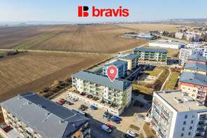 Prodej bytu 3+kk, Šlapanice u Brna, ulice Brněnská Pole, klimatizace, lodžie, sklep, šatna