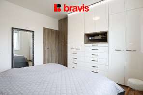 Prodej bytu 3+kk, Šlapanice u Brna, ulice Brněnská Pole, klimatizace, lodžie, sklep, šatna