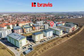 Prodej bytu 3+kk, Šlapanice u Brna, ulice Brněnská Pole, klimatizace, lodžie, sklep, šatna