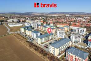 Prodej bytu 3+kk, Šlapanice u Brna, ulice Brněnská Pole, klimatizace, lodžie, sklep, šatna