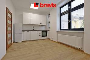 Pronájem nového bytu 1+kk, ul. Vránova, Brno - Řečkovice, balkon, zahrada, parkování