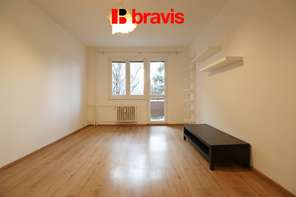 Pronájem bytu 2+1, Brno - Černovice, ul. Húskova, balkon