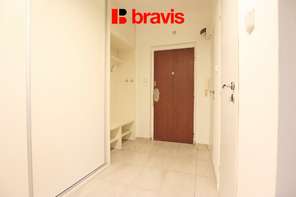 Pronájem bytu 2+1, Brno - Černovice, ul. Húskova, balkon