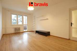 Pronájem bytu 2+1, Brno - Černovice, ul. Húskova, balkon