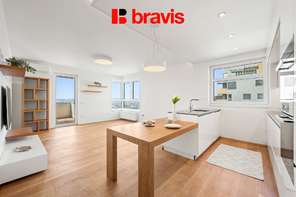 Prodej moderního bytu 3+kk s šatnou, ul.Líšeňská, balkón