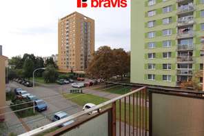 Pronájem bytu 2+1, ulice Dalimilova, Brno - Královo Pole, balkon