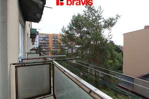 Pronájem bytu 2+1, ulice Dalimilova, Brno - Královo Pole, balkon