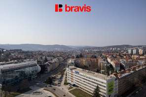 Luxusní penthous 6+kk k pronájmu, ul. Šumavská, Brno - Veveří, 18. patro, panoramatický výhled