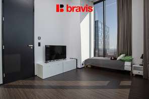 Luxusní penthous 6+kk k pronájmu, ul. Šumavská, Brno - Veveří, 18. patro, panoramatický výhled