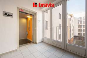 Prodej praktického bytu 1+kk (1+1), ul. U Leskavy, balkón