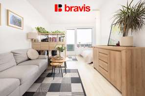 Prodej praktického bytu 1+kk (1+1), ul. U Leskavy, balkón