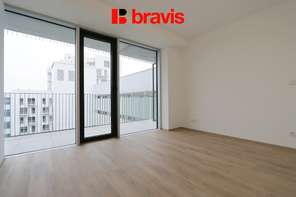 Pronájem bytu 2+kk, rezidence „INSADY“ na ul. Nové Sady, relaxační zahrada, novostavba, chytrá domácnost, rekuperace, klimatizace, terasa, garážové stání, sklep