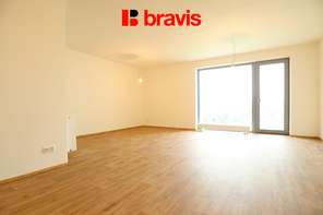 Pronájem bytu 1+kk, ulice Řepova, parkovací stání v ceně, terasa, novostavba, sklep