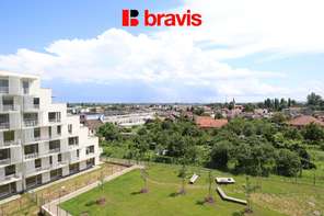 Pronájem bytu 1+kk, ulice Řepova, parkovací stání v ceně, terasa, novostavba, sklep