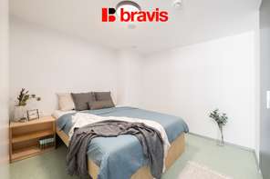 BEZ PROVIZE, Pronájem moderního 2+kk 49 m² s balkonem, Brno - Trnitá