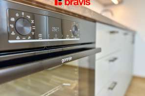 Pronájem nového bytu 2+kk, ul. Vránova, Brno - Řečkovice, zahrada, parkování