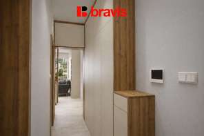 Pronájem 1+kk, ul. Dornych, Brno - Komárov, zařízený, balkon, v blízkosti centra