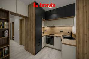 Pronájem 1+kk, ul. Dornych, Brno - Komárov, zařízený, balkon, v blízkosti centra