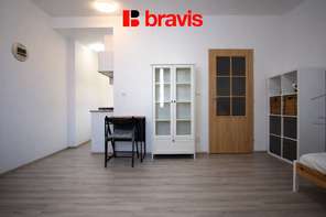 Pronájem bytu 1+kk, Brno - Maloměřice, ulice Markéty Kuncové, zařízený