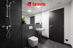 Novostavba 1+kk, ul. Královopolská, Žabovřesky, kompletně zařízený s posilovnou a wifi v ceně