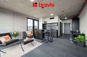 Pronájem bytu 2+kk 47 m² - s krásným výhled na Brno, chytrá domácnost, klima, wifi, fitness