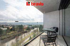 Nové 2+kk, Brno – Královopolská: Kompletně zařízený, s posilovnou, wifi, Mazlíčci vítání!