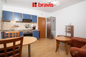 Pronájem bytu 2+kk, Brno - Ponava, ul. Botanická, kompletně zařízený