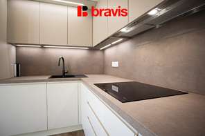 Pronájem ateliéru 2+kk, rezidence Diorit, Brno - Komín, garážové stání, zahrádka, novostavba